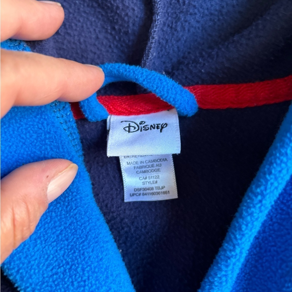 Disney Jake Pirate Robe Size 3T - Picture 3 of 5